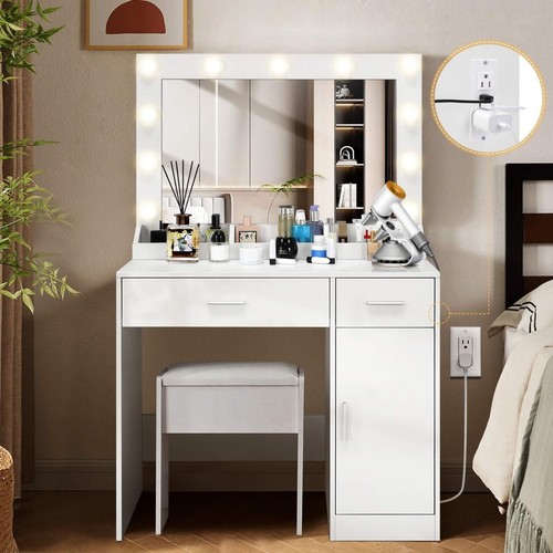 Tavolo trucco con specchio - da,