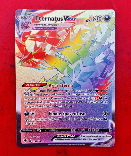 Lotto carte pokemon eternatus - lotto,