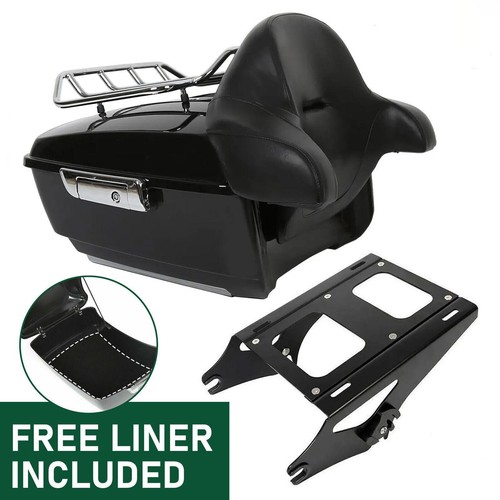 Black king trunk pack backrest - king,