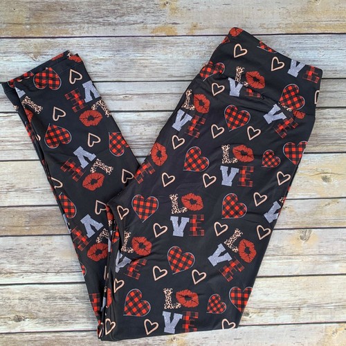 Leggings donna love quadri - leggings,