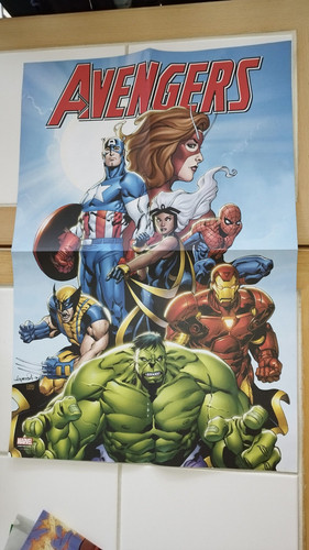 Poster affiche avengers iron - avengers,