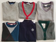 6 MAGLIONI LANA FIRMATI  PULLOVER CARDIGAN QUALITA' SUPER 12/14ANNI
