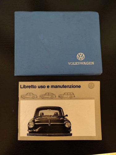 Libretto uso manutenzione - manutenzione, vw
