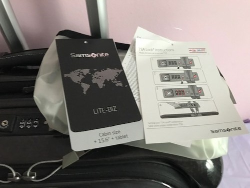 Samsonite lite biz new tag - new,