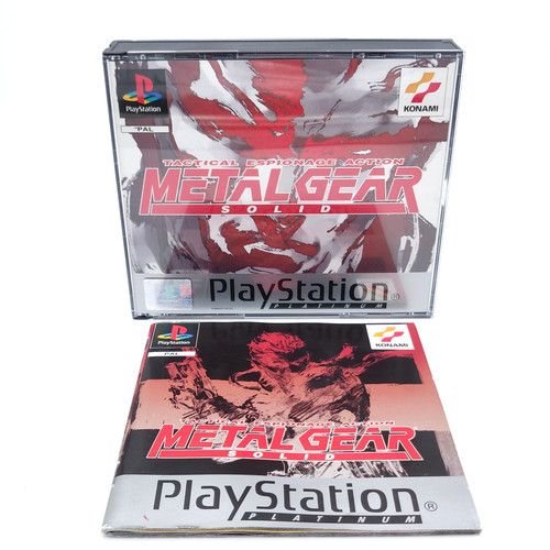 Metal gear solid platinum ps1 - solid,