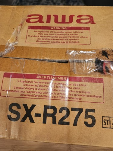 Aiwa r275 sistema di - aiwa, sx-r275
