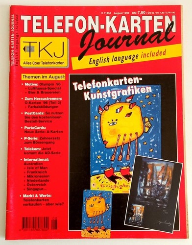 Telefon karten journal august - journal,
