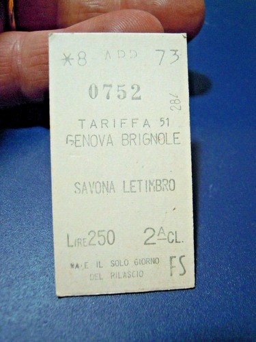 Biglietto del treno - biglietto,