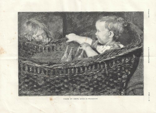 Stampa antica bambini - stampa,