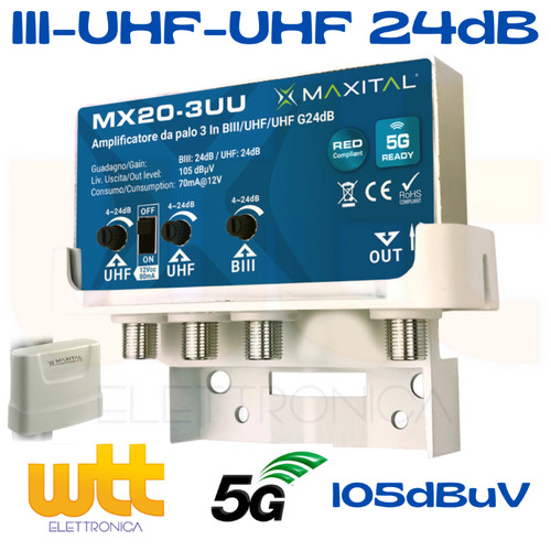 Amplificatore antenna da - antenna, tv