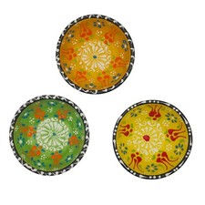 Tris Ciotole in Ceramica