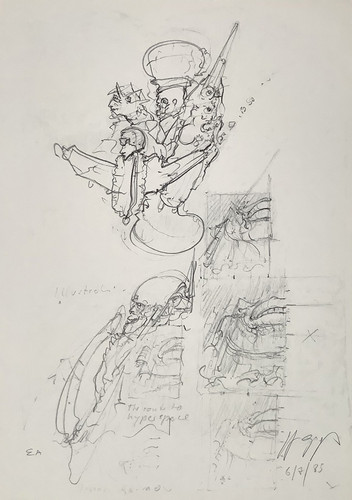 Giger poltergeist stampa - giger, ii