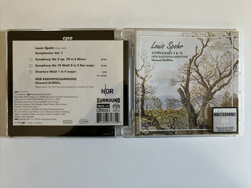 Louis spohr symphonies - louis, 3