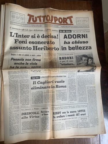 Tuttosport 166 1969 - tuttosport, n°166