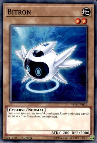 Yugioh ys18 de005 bitron - yugioh, ys18-de005