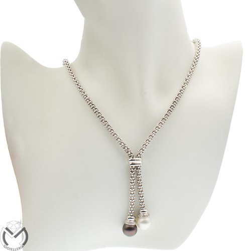 Collana oro bianco 750 - collana, kt