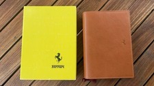 Porta agenda in pelle Ferrari