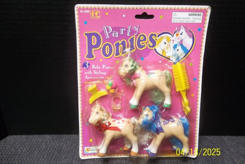 Vintage lanard party ponies - party,