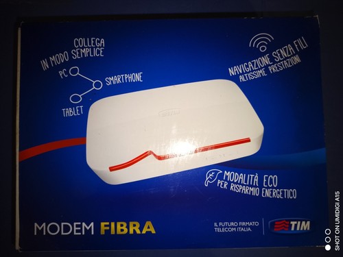 Modem fibra tim - fibra, adsl