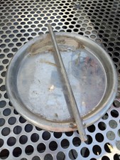 Lotto Vintage Coperchi Bidoni Latte Inox Ed Alluminio Hobby Decoupage 