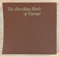 The Breeding Birds Of Europe Box Hardcover Set Photographic Books With Sleeve