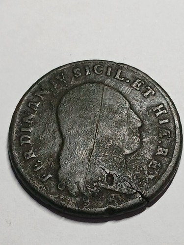 Moneta tornesi 1801 - 6, regno
