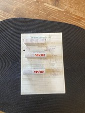 Lettera auto VW Maggiolino