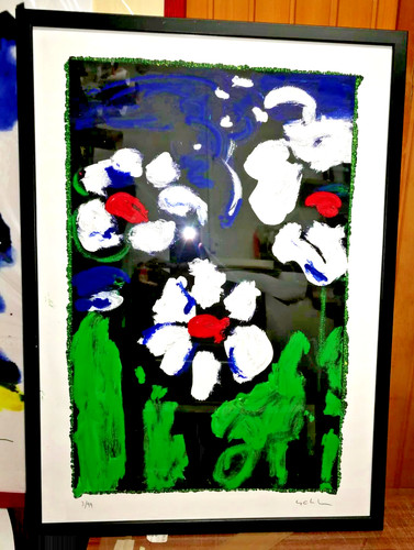 Mario schifano serigrafia - schifano- ,