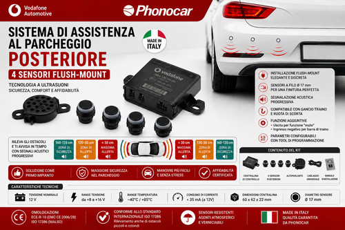 Kit sensori parcheggio - sensori,