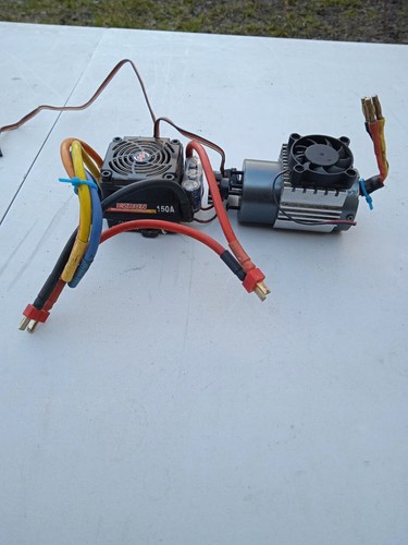 Combo brushless hobbywing 150a - brushless,