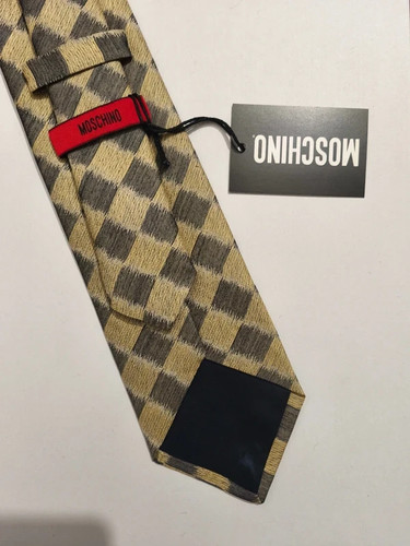 Moschino cravatta uomo seta - moschino,