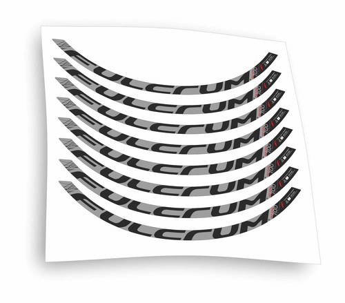 Fulcrum red zone 700 - 700, adesivi