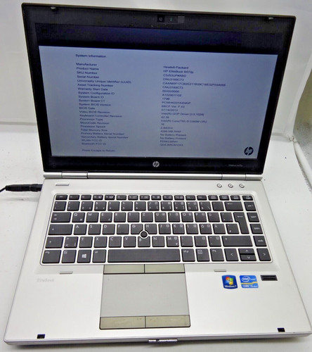 Notebook laptop elitebook - hp,