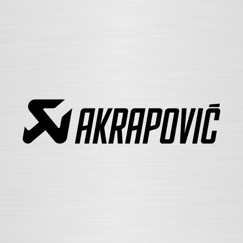 Pegatina akrapovic vinilo - akrapovic,