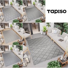 Tappeto esterno grigio tessuto