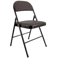 Sedia Kant Pieghevole Imbottita Portatile Salvaspazio in Metallo Richiudibile 