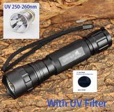 Torcia UV LED onda corta 5W