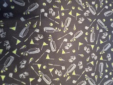 Polo PGA Tour Pro Series da uomo 2XL modello borse da golf, palline e bandiere