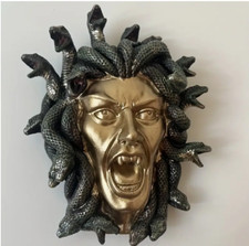 Scultura da parete Medusa