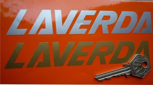 Laverda script adesivi moto - laverda,