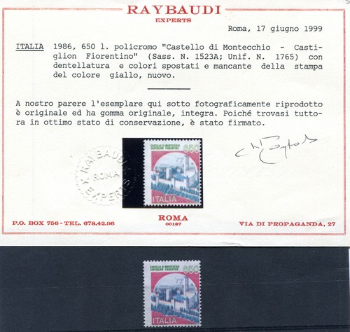 Castelli lire 650 - lire,