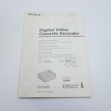 Manuale per Sony GV-D300 mini