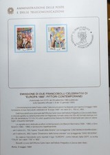BOLLETTINO POSTALE 1993 EUROPA