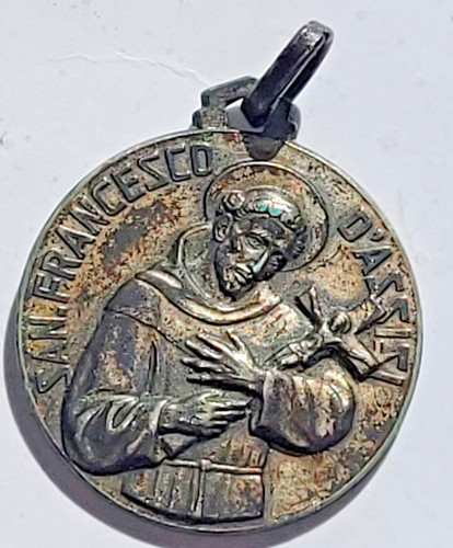 Antica medaglia argento di - antica,