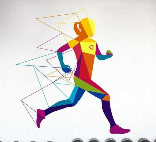 Adesivo runner decalcomania - adesivo,