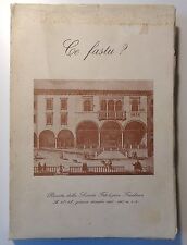 Ce fastu? Rivista Società