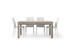 MODERN GREY OAK EXTENDABLE
