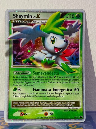 Carte pokemon shaymin x - shaymin, lv.x