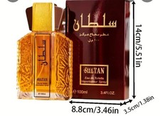 Sultan Eau de Toilette Parfum 100 ml Uomo - Fragranza Orientale Uomo - Long las