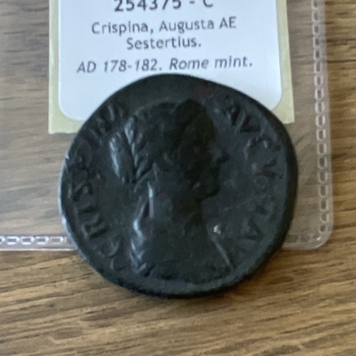 Crispina augusta sesterzio - augusta, ae
